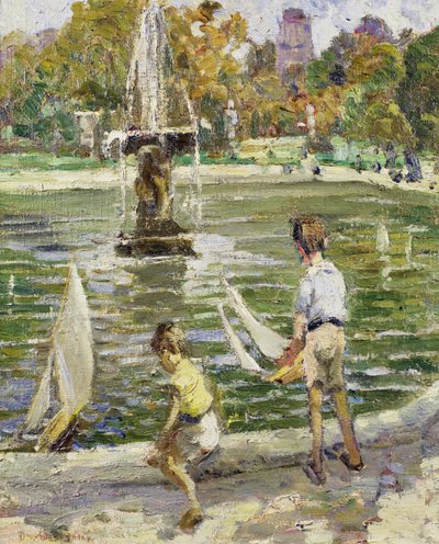 Barche a vela a Hyde Park da Dorothea Sharp
