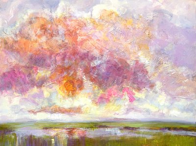 Il bagliore del tramonto a Marsh da Dorothy Fagan