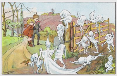 Una folla di fiocchi di neve da Dorothy Furniss
