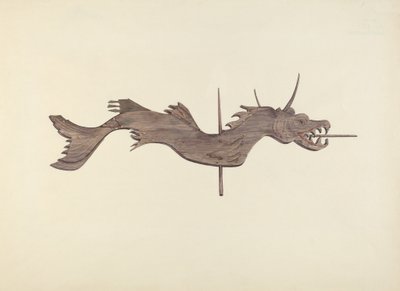 Segnavento a forma di drago da Dorothy Hay Jensen