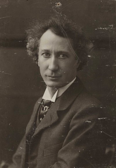 Ritratto del pianista e compositore Emil von Sauer 1862-1942, c. 1905 da Dortmund . Photo studio Neuhaus