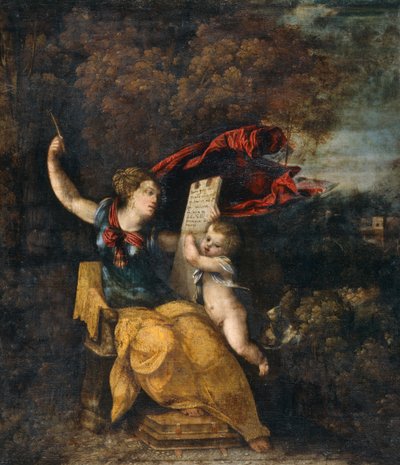 Sibilla e genio da Dosso (attr.to) Dossi