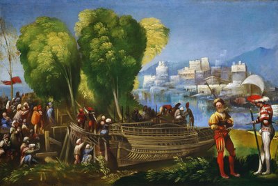 Enea e Acate sulle coste libiche da Dosso Dossi