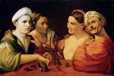 Prestigiatori, XVI secolo da Dosso Dossi