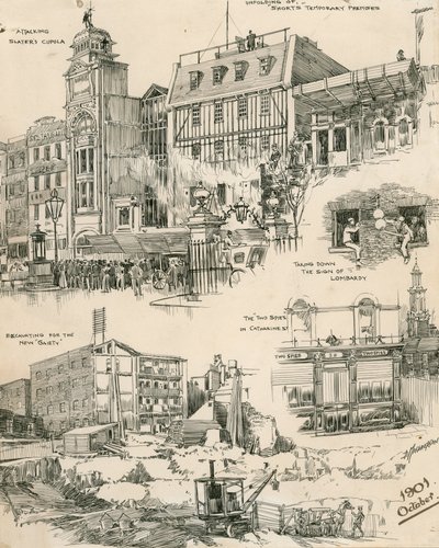 Schizzi di Londra dell