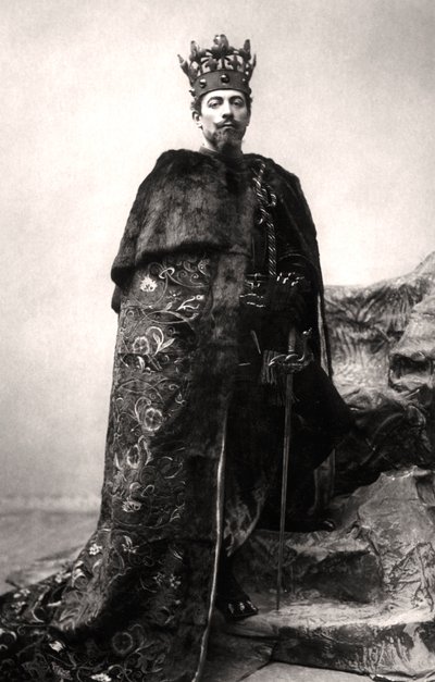 Lewis Waller, attore e direttore teatrale inglese, 1906 da Dover Street Studios