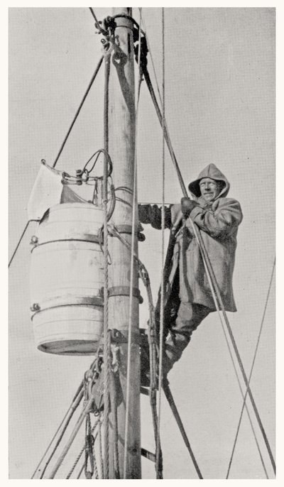 Comandante Frank Wild (1873-1939) in testa d