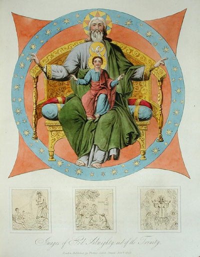 Immagini di Dio Onnipotente e della Trinità dalla Cattedrale dell