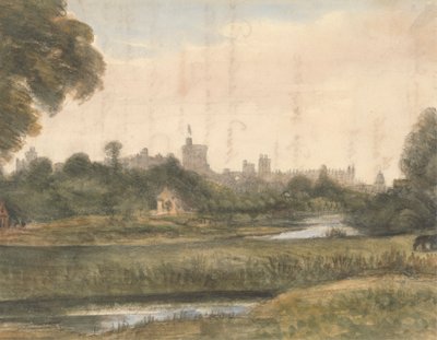 Vista di Windsor dal fiume da Dr. William Crotch