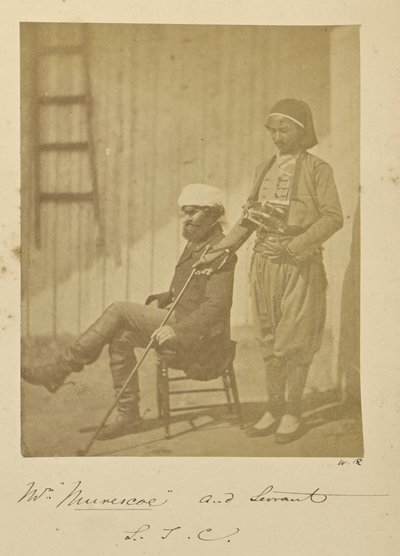 Il signor Murescoe e il suo servitore, L.T.C. da Dr. William Robertson