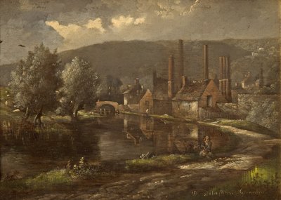 Partridge Dye House, Bowbridge, Stroud, Gloucestershire da Désiré Delaplace Gérardin