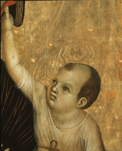 Madonna di Crevole: (dettaglio) da Duccio di Buoninsegna