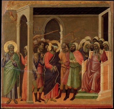 Gesù deriso (La Maestà) da Duccio di Buoninsegna