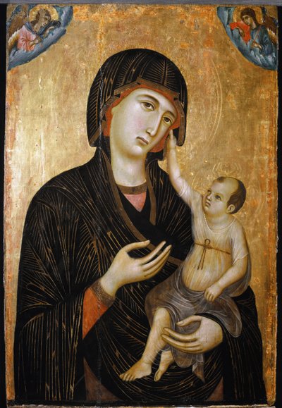Madonna di Crevole Vergine e Bambino da Duccio di Buoninsegna