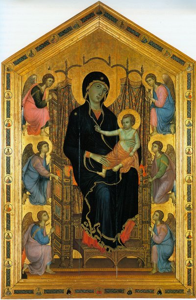 Madonna ruccelai da Duccio di Buoninsegna