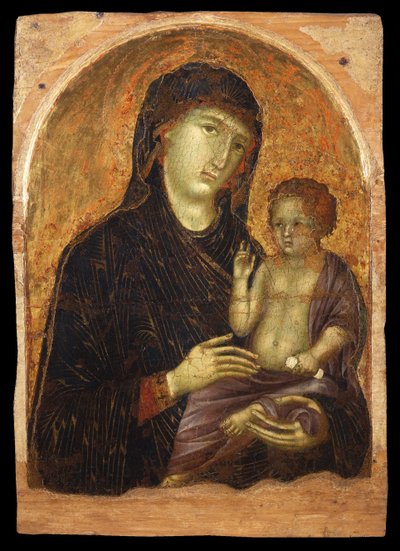 Madonna con Bambino, seconda metà del 13° secolo da Duccio di Buoninsegna
