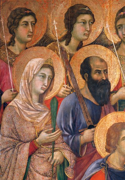 Maestà di Duccio, Pala d