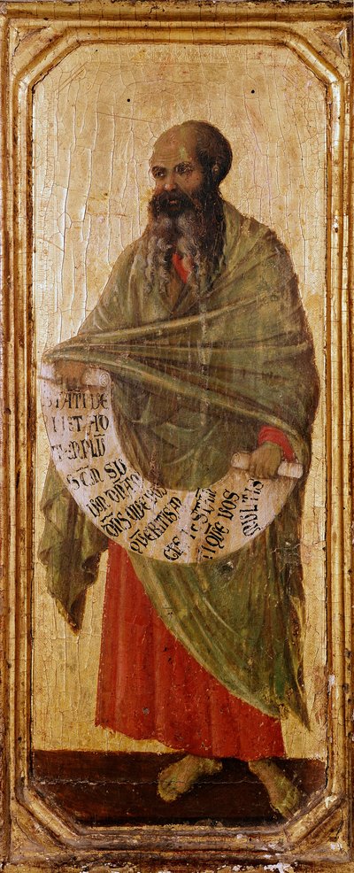 Il profeta Malachia da Duccio di Buoninsegna