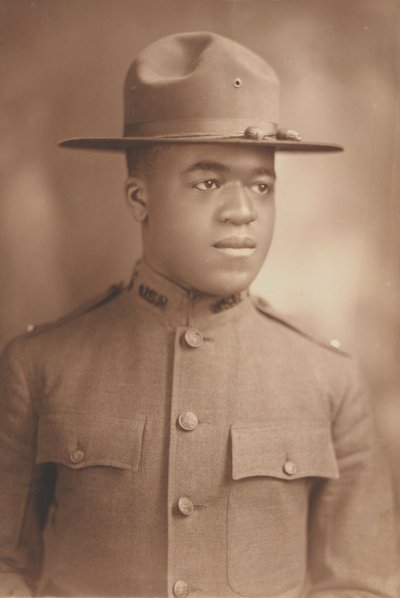 Ritratto fotografico del tenente Charles J. Blackwood, 1914-1918 da Duce and McClymonds