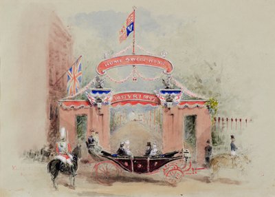 Ingresso al Palazzo di Kensington da Duchess of Argyll Princess Louise