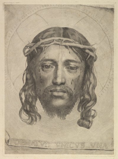 Volto di Cristo sul velo di Santa Veronica da Dudesert