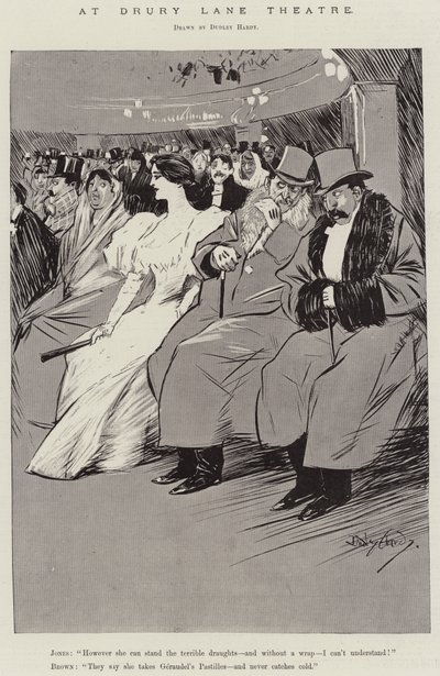 Pubblicità, Pastiglie di Geraudel da Dudley Hardy