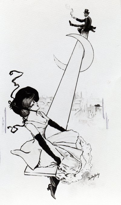 Progetto per un poster per il giornale illustrato di St. Paul da Dudley Hardy