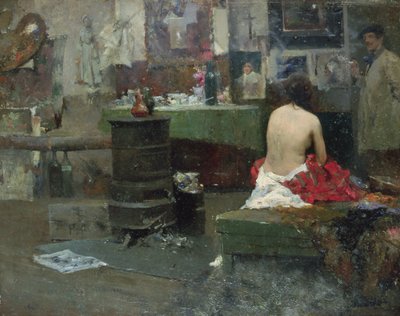 Momenti di ozio, 1889 da Dudley Hardy