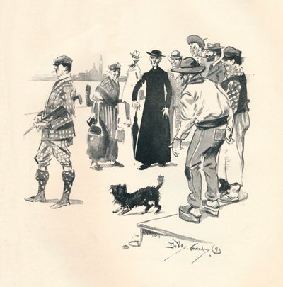 Knickerbockers a Venezia, 1893 da Dudley Hardy