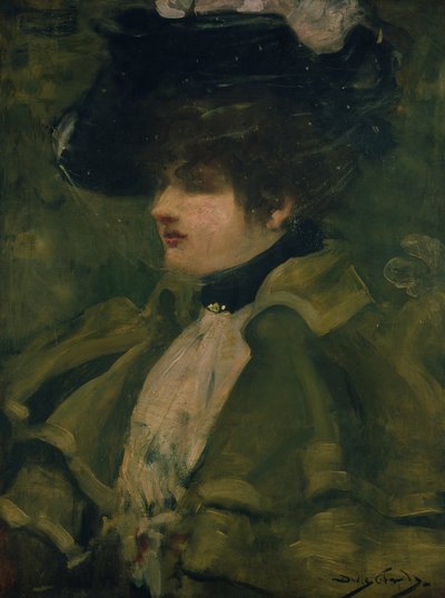 Ritratto di Sarah Bernhardt da Dudley Hardy