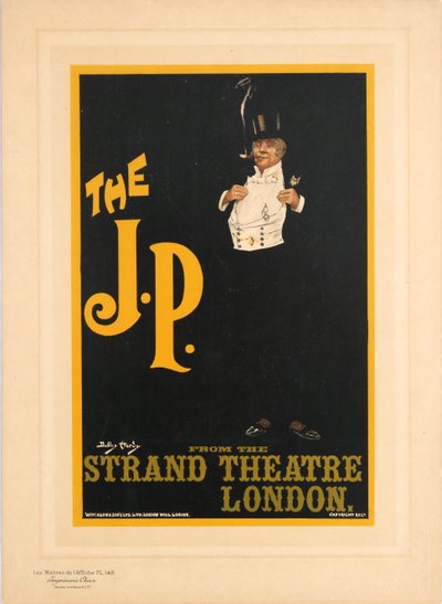 Il J.P. dal Strand Theatre di Londra da Dudley Hardy