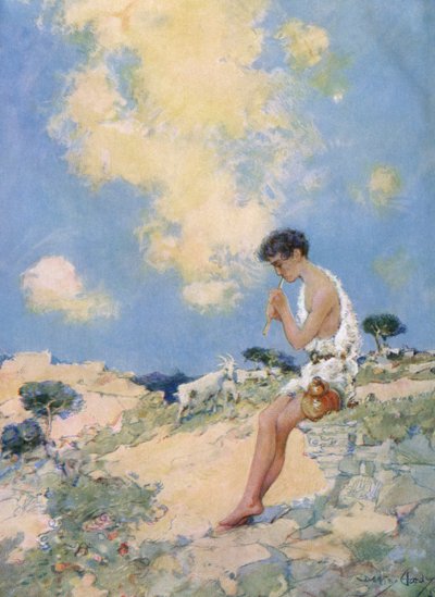 Il piccolo capraio da Dudley Hardy