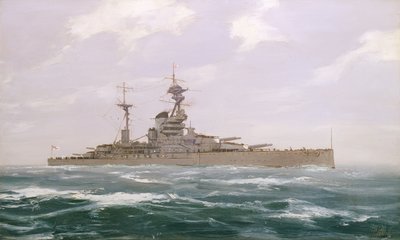 HMS Resolution, 1923 da Duff Tollemache