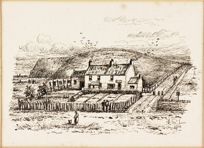 La collina della lavanderia e il cottage di Betty Heron da Duncan F. McLea