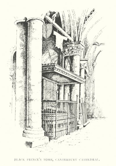 Tomba del Principe Nero, Cattedrale di Canterbury da Duncan Moul