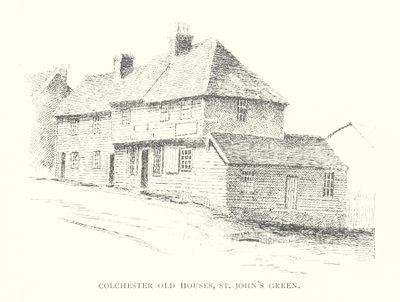 Vecchie case di Colchester, St John