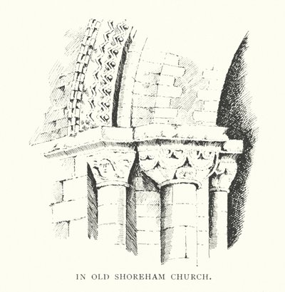Nella chiesa di Old Shoreham da Duncan Moul
