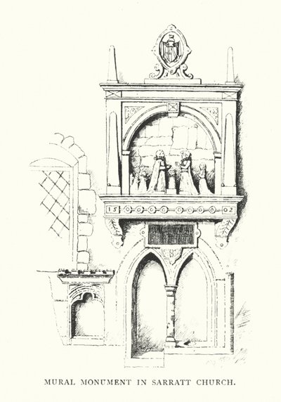 Monumento Murale nella Chiesa di Sarratt da Duncan Moul