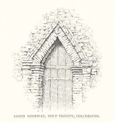 Portale sassone, Holy Trinity, Colchester da Duncan Moul