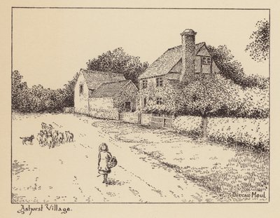 Sussex: Villaggio di Ashurst da Duncan Moul