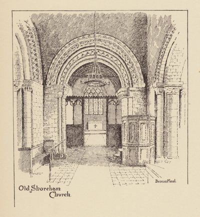Sussex: Chiesa di Old Shoreham da Duncan Moul