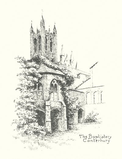 Il Battistero, Canterbury da Duncan Moul