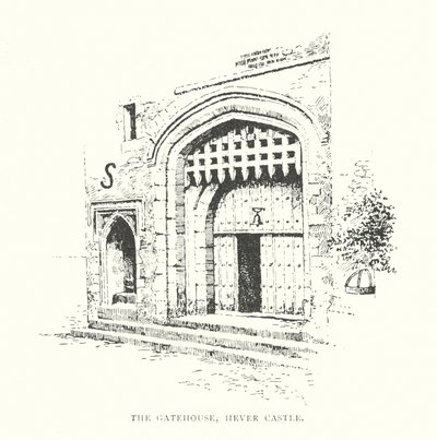La portineria, castello di Hever da Duncan Moul