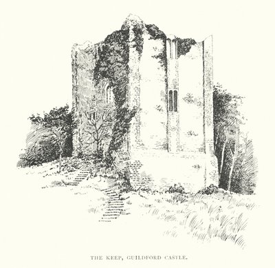 Il mastio, castello di Guildford da Duncan Moul
