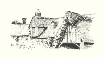 Le scuderie, Ightham Mote da Duncan Moul