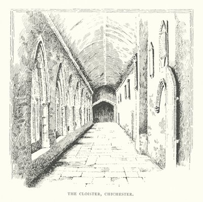 Il chiostro, Chichester da Duncan Moul