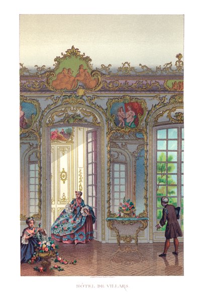 Hotel De Villars, 1885 da Durin