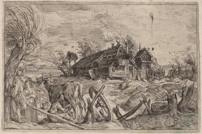 Paesaggio con Casale da Dutch 17th Century, formerly Jacques de Gheyn II
