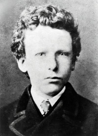 Vincent Van Gogh, circa 13 anni (foto b/n) da Dutch Photographer