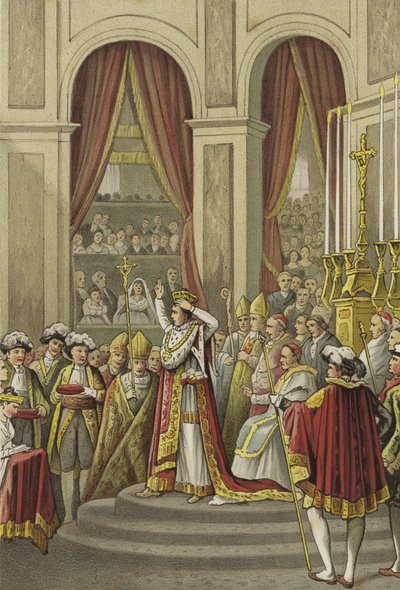 Incoronazione di Napoleone come Imperatore di Francia, 1804 da Dutch School